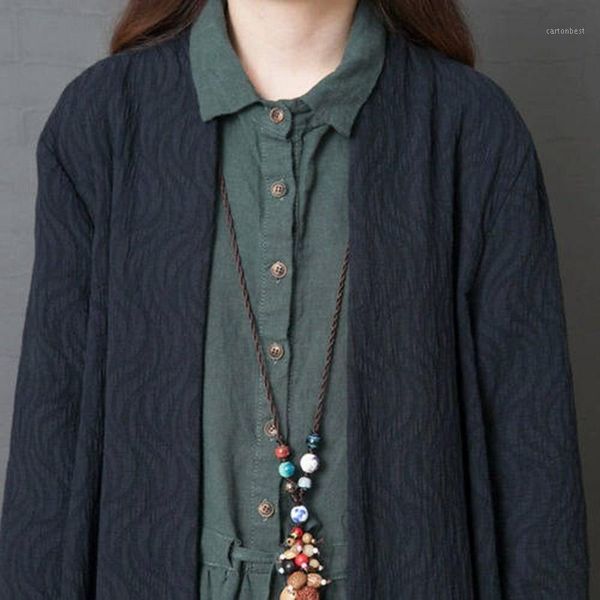 women's jackets 2021 spring autumn fashion women long sleeve loose cardigan linen outwear jacket plus size m-xl1, Black;brown
women's jackets 2021 spring autumn fashion women long sleeve loose cardigan linen outwear jacket plus size m-xl1, Black;brown