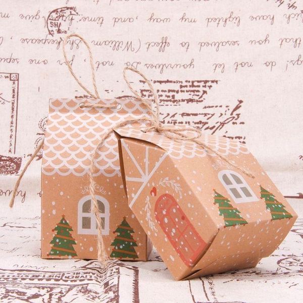 gift wrap 50/100pcs house shape christmas candy bags with ropes xmas tree cookie 831f1
gift wrap 50/100pcs house shape christmas candy bags with ropes xmas tree cookie 831f1