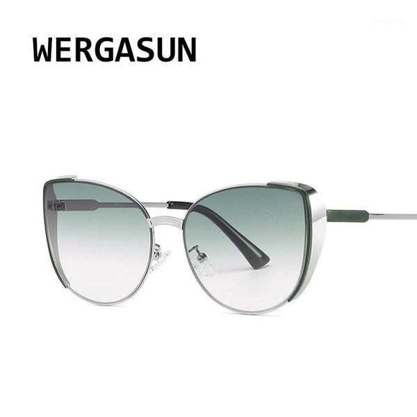 wergasun retro cat eye sunglasses women fashion brand designer women sunglasses uv4001, White;black
wergasun retro cat eye sunglasses women fashion brand designer women sunglasses uv4001, White;black