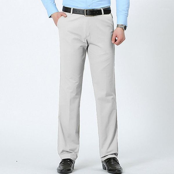 men's casual pants comfortable middle-aged father summer cotton long straight loose men trousers business thin solid pants1, Black
men's casual pants comfortable middle-aged father summer cotton long straight loose men trousers business thin solid pants1, Black