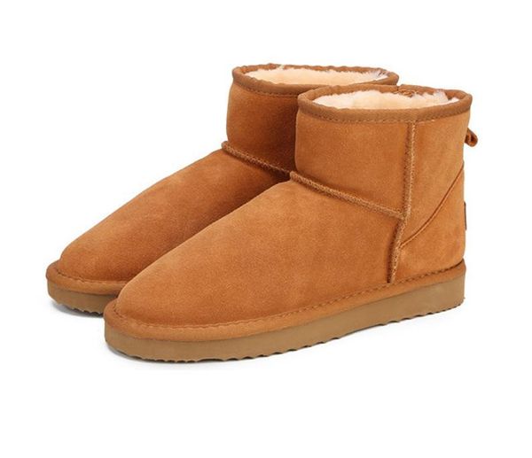 australia women snow boots 100% genuine cowhide leather ankle boots warm winter woman shoes large size 35-42, Black
australia women snow boots 100% genuine cowhide leather ankle boots warm winter woman shoes large size 35-42, Black