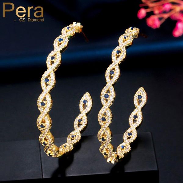 hoop & huggie pera luxury royal blue cubic zirconia aesthetic big round circle cross dubai gold earrings for women jewelry gift e508, Golden;silver
hoop & huggie pera luxury royal blue cubic zirconia aesthetic big round circle cross dubai gold earrings for women jewelry gift e508, Golden;silver