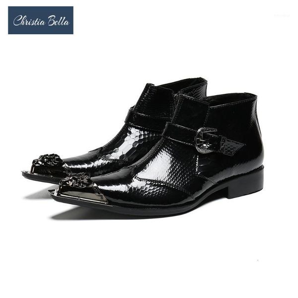 winter pointed toe buckle formal dress boots men business wedding real leather boots cowboy motorcycle ankle botas hombre1, Black
winter pointed toe buckle formal dress boots men business wedding real leather boots cowboy motorcycle ankle botas hombre1, Black