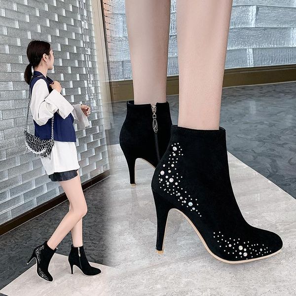 new women ankle boots women pointed toe high heels boots stiletto pumps black red pink bootie woman shoes 32 33 37 38 41 42
new women ankle boots women pointed toe high heels boots stiletto pumps black red pink bootie woman shoes 32 33 37 38 41 42