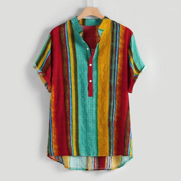 summer plus size men shirts ethnic printed stand collar colorful stripe short sleeve streetwear blouse casual beach shirt camisa1, White;black
summer plus size men shirts ethnic printed stand collar colorful stripe short sleeve streetwear blouse casual beach shirt camisa1, White;black