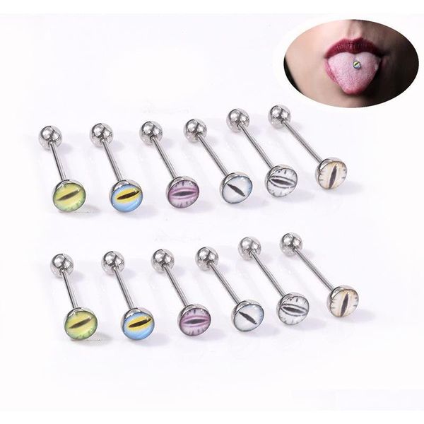 2019 new trendy eye tongue rings assorted tongue nail barbell ring nipple body piercing jewelry gift aqgfz, Silver
2019 new trendy eye tongue rings assorted tongue nail barbell ring nipple body piercing jewelry gift aqgfz, Silver