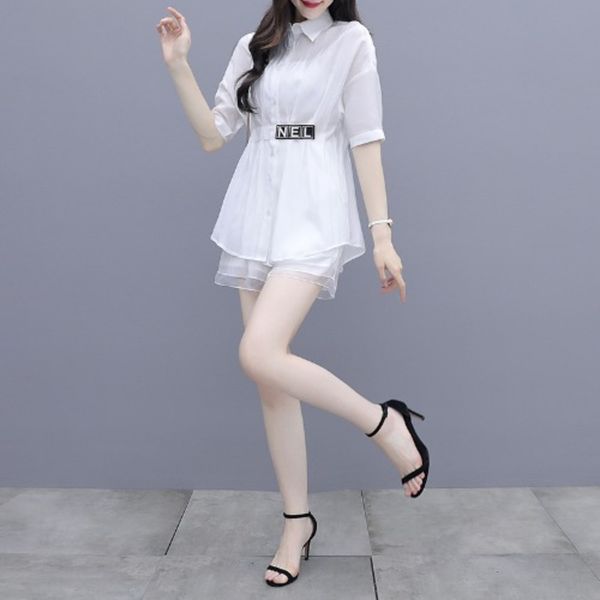 temperament goddess suit women's summer new tencel shirt and wide leg shorts two piece suit for shorts shirtshirt shirtyoung ladies clt, Gray
temperament goddess suit women's summer new tencel shirt and wide leg shorts two piece suit for shorts shirtshirt shirtyoung ladies clt, Gray