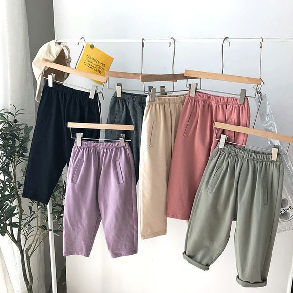 spring autumn boys girls pure cotton casual trousers children soft solid color all-match pants y200704, Blue
spring autumn boys girls pure cotton casual trousers children soft solid color all-match pants y200704, Blue