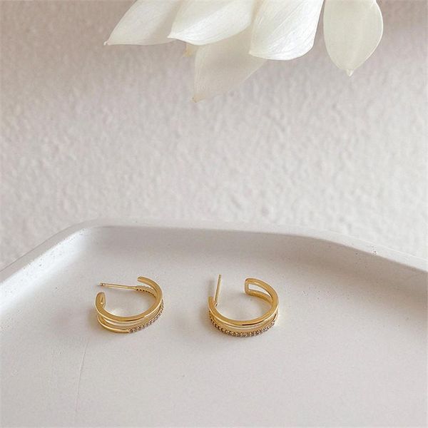 cubic zirconia gold color circle hoop earrings for women korean small hoops double layer round ear rings jewelry 2020, Golden;silver
cubic zirconia gold color circle hoop earrings for women korean small hoops double layer round ear rings jewelry 2020, Golden;silver
