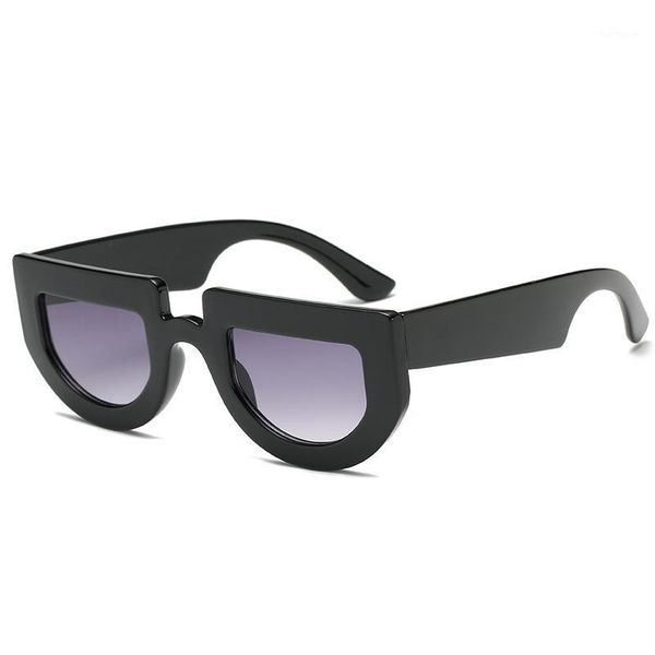 retro irregular thick edge men's sunglasses vintage half round sun glasses women gafas de sol hombre1, White;black
retro irregular thick edge men's sunglasses vintage half round sun glasses women gafas de sol hombre1, White;black