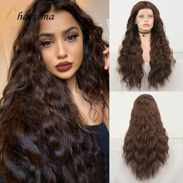 costume accessories synthetic lace front wig dark brown wigs for black women water wave lace front wig heat resistant fiber wig cosplay, Silver
costume accessories synthetic lace front wig dark brown wigs for black women water wave lace front wig heat resistant fiber wig cosplay, Silver