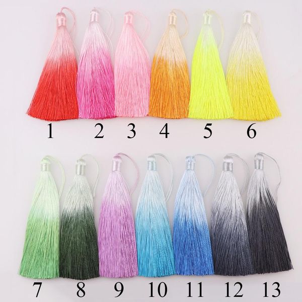 2pcs big size gradient color silk tassel charms pendant necklace earrings findings tassels for jewelry diy borlas de materials h jllipg
2pcs big size gradient color silk tassel charms pendant necklace earrings findings tassels for jewelry diy borlas de materials h jllipg