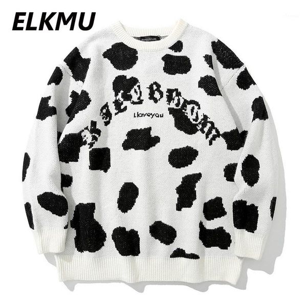elkmu creative print knitted sweaters 2020 winter harajuku casual knitwear jumper loose sweater hiphop streetwear men we0671, White;black
elkmu creative print knitted sweaters 2020 winter harajuku casual knitwear jumper loose sweater hiphop streetwear men we0671, White;black
