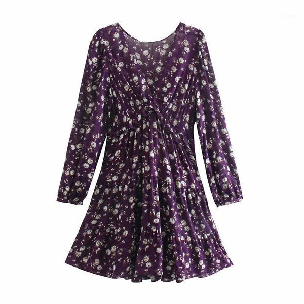 2021 new women dress floarl print v-neck long sleeve above knee dresses female fashion casual women clothes1, Black;gray
2021 new women dress floarl print v-neck long sleeve above knee dresses female fashion casual women clothes1, Black;gray