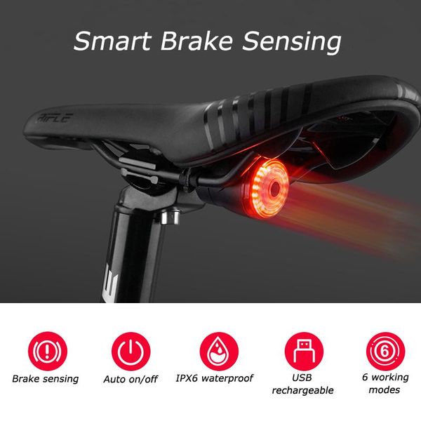 leadbike smart brake sensing bicycle rear lights cycling light waterproof usb charging bike lights led taillight mtb accesorios
leadbike smart brake sensing bicycle rear lights cycling light waterproof usb charging bike lights led taillight mtb accesorios