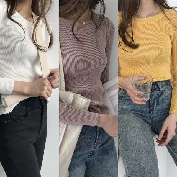 qw5a0 new korean slim fit and versatile round neck striped sweater of autumn and winter in 2019 elastic pullover sleeve long pullover knitte, White;black
qw5a0 new korean slim fit and versatile round neck striped sweater of autumn and winter in 2019 elastic pullover sleeve long pullover knitte, White;black