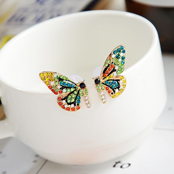 new fashion women stud earrings jewelry colour earrings fairy temperament contracted charm butterfly joker personality gift, Golden;silver
new fashion women stud earrings jewelry colour earrings fairy temperament contracted charm butterfly joker personality gift, Golden;silver