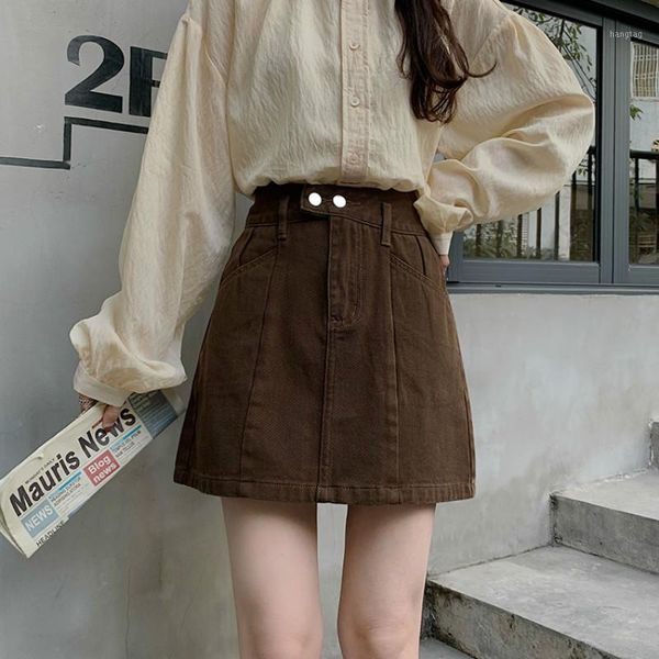 harajuku skirt women 2020 spring summer new korean design sense double button denim skirt high waist was thin a-line women1, Black
harajuku skirt women 2020 spring summer new korean design sense double button denim skirt high waist was thin a-line women1, Black