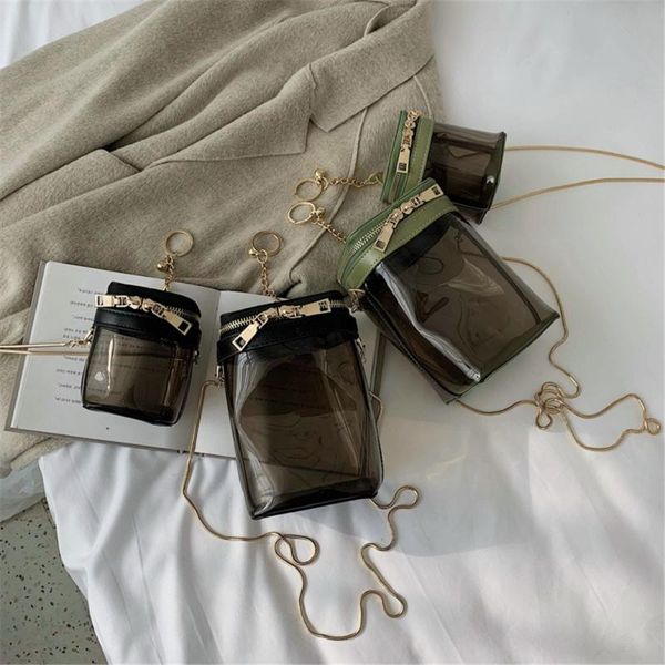 party girls spring and summer bag woman bucket chain pouch bag transparent plastic
party girls spring and summer bag woman bucket chain pouch bag transparent plastic