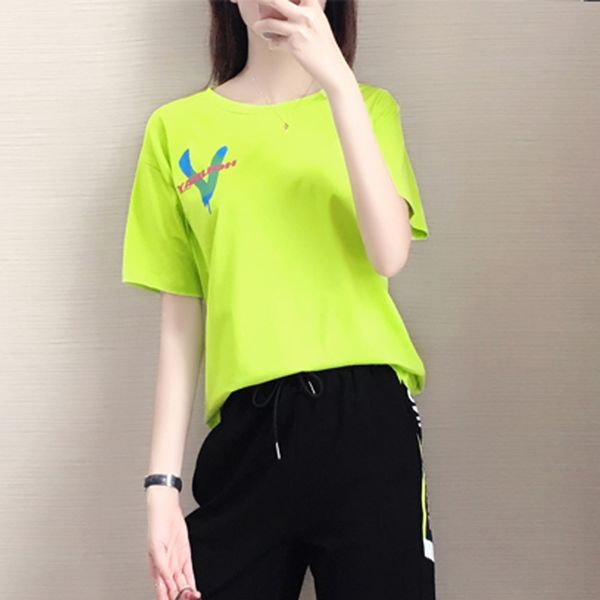 square dance sports suit women's summer 2020 fashion brand short sleeve ghost step dance loose suit pants suitshorts pants setfashion c, Gray
square dance sports suit women's summer 2020 fashion brand short sleeve ghost step dance loose suit pants suitshorts pants setfashion c, Gray