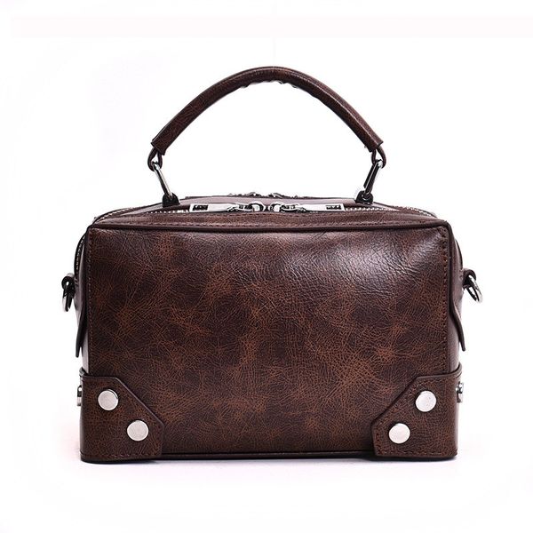 retro box bag lady's versatile messenger bag boston fashion portable handbag pillow bag
retro box bag lady's versatile messenger bag boston fashion portable handbag pillow bag