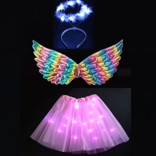 party decoration children girl led glow supply angel skirt halo costume feather for halloween wedding birthday gift
party decoration children girl led glow supply angel skirt halo costume feather for halloween wedding birthday gift