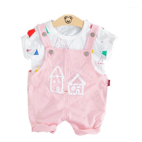 clothing sets summer baby girls boys clothes infant printed t shirt kids cartoon house pattern bib pants 2pcs/sets children casual sport sui, White
clothing sets summer baby girls boys clothes infant printed t shirt kids cartoon house pattern bib pants 2pcs/sets children casual sport sui, White