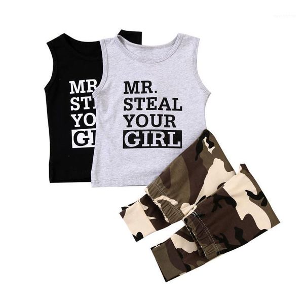 clothing sets 2021 summer baby set two-piece children outfit boys sleeveless round neck letter print vest camouflage trousers set1, White
clothing sets 2021 summer baby set two-piece children outfit boys sleeveless round neck letter print vest camouflage trousers set1, White