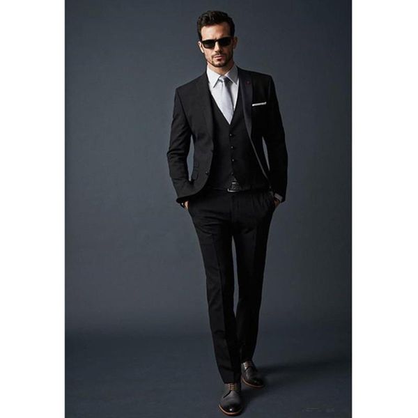 men's suits & blazers custom black mens for wedding party made 2021 peaked lapel groom tuxedos arrival men suit (jacket+pants+ vest), White;black
men's suits & blazers custom black mens for wedding party made 2021 peaked lapel groom tuxedos arrival men suit (jacket+pants+ vest), White;black