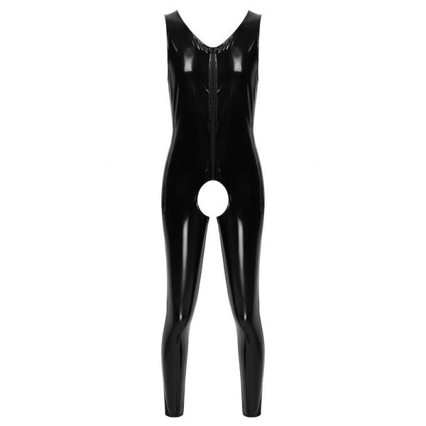 men's g-strings men plus size lingerie erotic wet look faux leather bodysuit catsuit gay open croch leotard jumpsuit club performance c, Black;brown
men's g-strings men plus size lingerie erotic wet look faux leather bodysuit catsuit gay open croch leotard jumpsuit club performance c, Black;brown