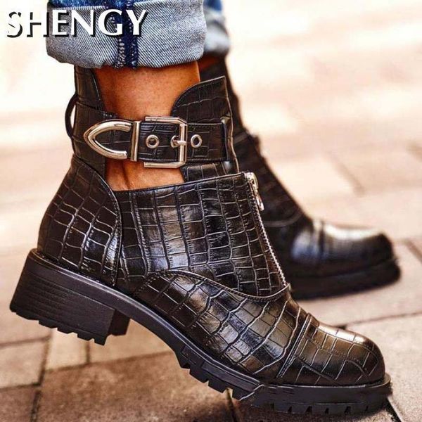 new solid color women ankle bootsbuckle strap zipper ladies boots classic round toe platform outdoor females black booties1
new solid color women ankle bootsbuckle strap zipper ladies boots classic round toe platform outdoor females black booties1