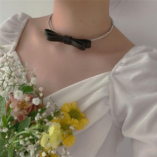 лолита элегантный черный rhinestone бусы choker bow tie шарм воротник ожерелье серьги падения браслет готические ювелирные изделия noble бан, Silver
лолита элегантный черный rhinestone бусы choker bow tie шарм воротник ожерелье серьги падения браслет готические ювелирные изделия noble бан, Silver
