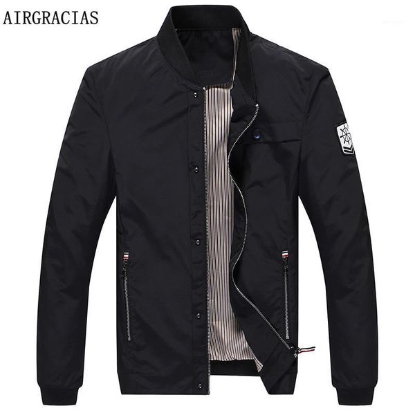 airgracias 2017 spring fashion brand jacket men clothes 100% polyester casual mens jackets coats 3 colors overcoat1, Black;brown
airgracias 2017 spring fashion brand jacket men clothes 100% polyester casual mens jackets coats 3 colors overcoat1, Black;brown