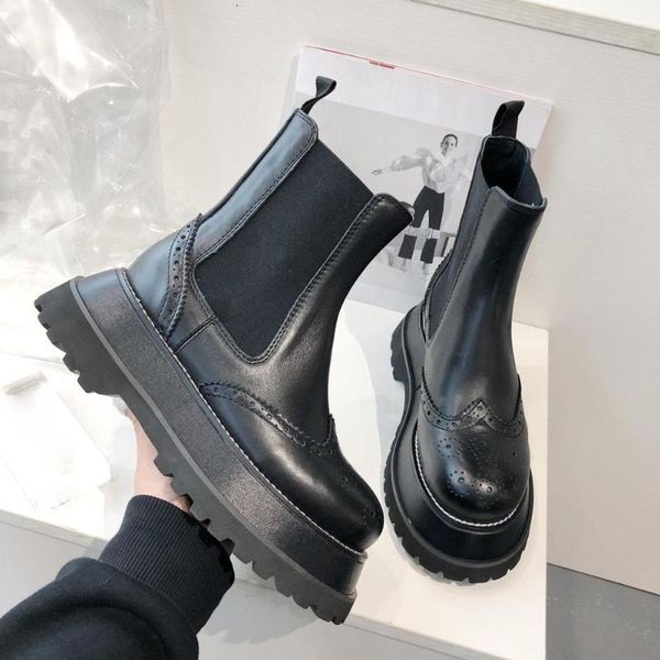new women boots round toe thick bottom ankle boots for woman fashion ins woman shoes slip-on shoes women comfort genuine leather, Black
new women boots round toe thick bottom ankle boots for woman fashion ins woman shoes slip-on shoes women comfort genuine leather, Black