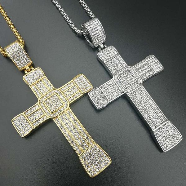 pendant necklaces big hip hop cross gold/silver color full bling rhinestones vintage crystal chain men necklaces&pendants jewelry
pendant necklaces big hip hop cross gold/silver color full bling rhinestones vintage crystal chain men necklaces&pendants jewelry