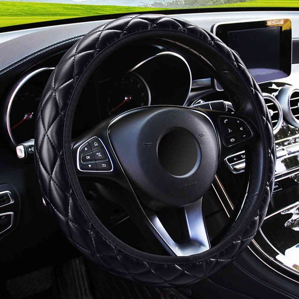 37-38cm diameter steering wheel cover pu leather steering covers crystal crown non-slip protective car interior accessories
37-38cm diameter steering wheel cover pu leather steering covers crystal crown non-slip protective car interior accessories