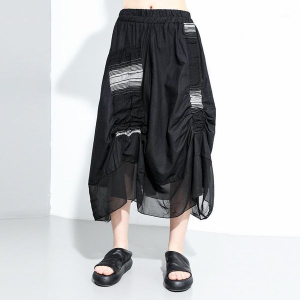 fashion lady skirts female 2020 summer new elastic waist large size pleated skirt hip hop irregular skirts for women harajuku1, Black
fashion lady skirts female 2020 summer new elastic waist large size pleated skirt hip hop irregular skirts for women harajuku1, Black