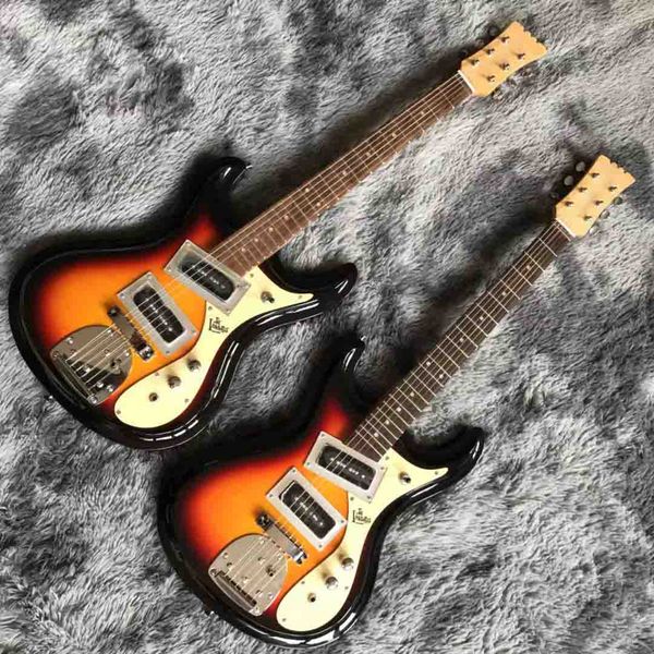 1966 ventures electric guitar mosrite zero fret jrm johnny ramone sunburst tremolo tailpiece dual black p-90 pickups cream pickguard
1966 ventures electric guitar mosrite zero fret jrm johnny ramone sunburst tremolo tailpiece dual black p-90 pickups cream pickguard