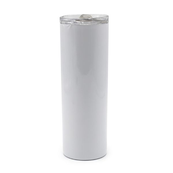 20oz white sublimation straight tumbler stainless steel vacuum slim cup with lid straw coffee mug 193 s2
20oz white sublimation straight tumbler stainless steel vacuum slim cup with lid straw coffee mug 193 s2