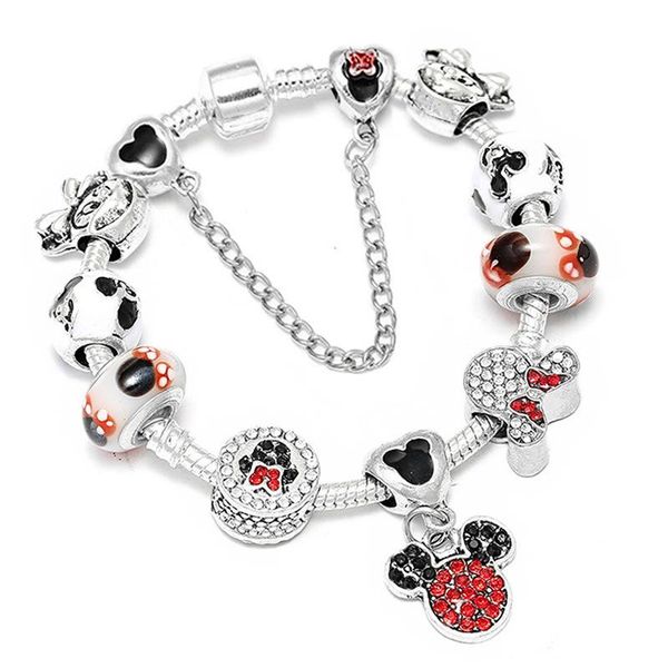 suitable for pandora style children's bracelet charm cartoon bead pendant bracelet jewelry, Black
suitable for pandora style children's bracelet charm cartoon bead pendant bracelet jewelry, Black