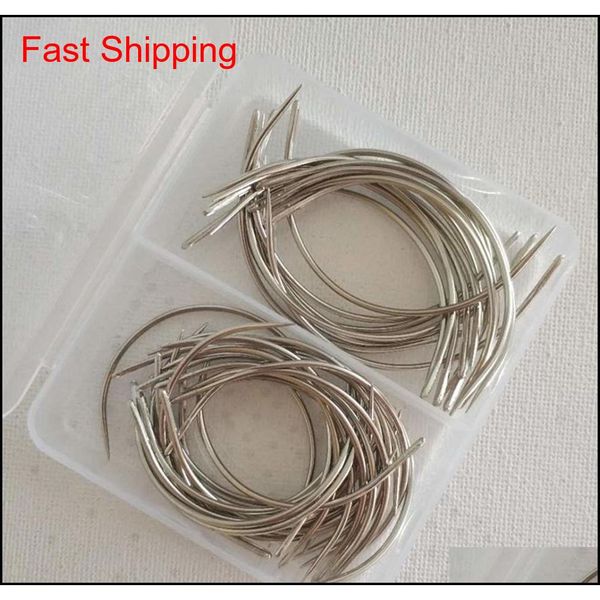 50pcs combo deal c type hair weave needle canvas repair weaving curved sewing needles pins 30pcs 2.5 qylxuo nana_shop, Silver
50pcs combo deal c type hair weave needle canvas repair weaving curved sewing needles pins 30pcs 2.5 qylxuo nana_shop, Silver