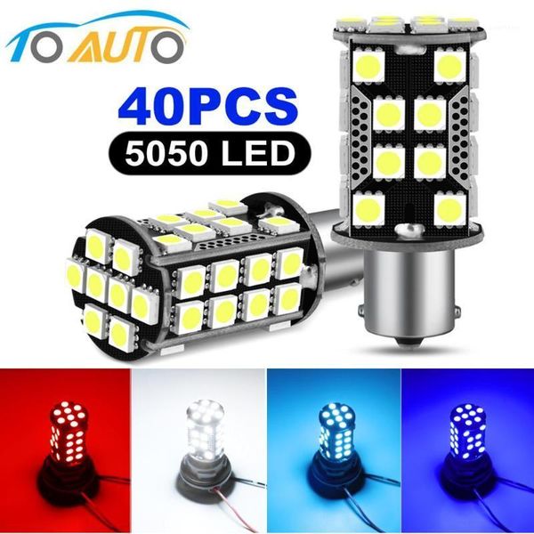 2pcs 1156 ba15s p21w led bulb 1157 bay15d p21/5w led bulbs r5w r10w 1156 bau15s py21w 40smd chips car turn signal lights1
2pcs 1156 ba15s p21w led bulb 1157 bay15d p21/5w led bulbs r5w r10w 1156 bau15s py21w 40smd chips car turn signal lights1