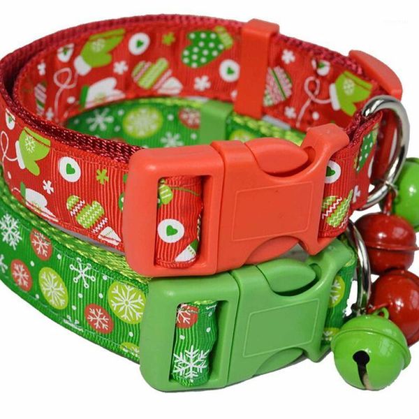 dog collars & leashes collar personalized polyester pet christmas with red and green bells adjustable supplies1
dog collars & leashes collar personalized polyester pet christmas with red and green bells adjustable supplies1