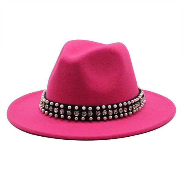 pragmapism 2020 new men wool hats with pearl ribbon elegant lady hat panama jazz fedora hat women fedora winter caps, Blue;gray
pragmapism 2020 new men wool hats with pearl ribbon elegant lady hat panama jazz fedora hat women fedora winter caps, Blue;gray