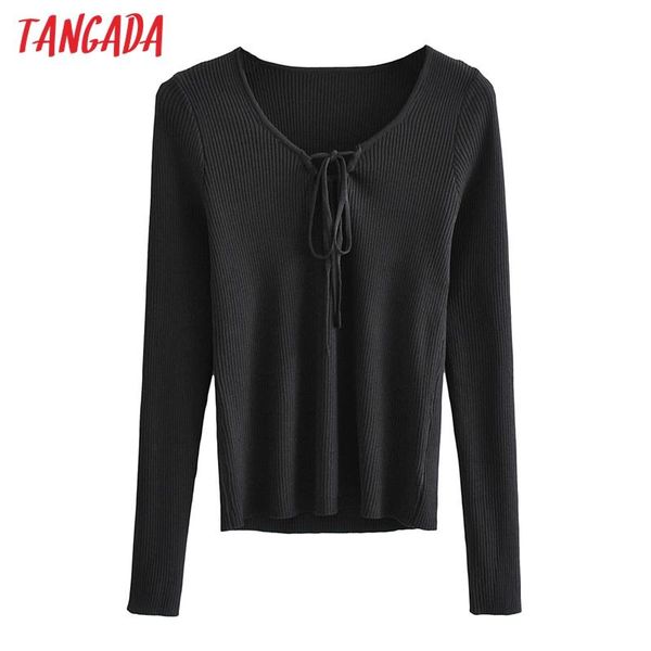 tangada women 2020 fashion elegant halter knitted sweater jumper female slim pullovers chic ai44, White;black
tangada women 2020 fashion elegant halter knitted sweater jumper female slim pullovers chic ai44, White;black