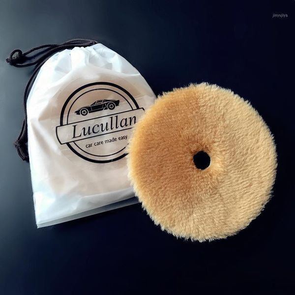 car sponge lucullan professional 5 inch care wool both ro/ga/da machine use yellow medium cutting & polishing pad1
car sponge lucullan professional 5 inch care wool both ro/ga/da machine use yellow medium cutting & polishing pad1