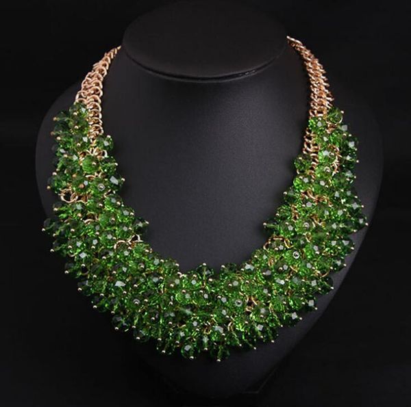 european luxury hand-made crystal multi-layer short clavicle necklace women fashion exaggerated brand jewelry wholesale, Silver
european luxury hand-made crystal multi-layer short clavicle necklace women fashion exaggerated brand jewelry wholesale, Silver