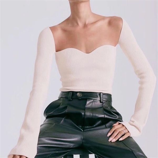 2020 new spring and autumn new fashion women's cashmere square collar full sleeve elastic high waist pullover h1211, White;black
2020 new spring and autumn new fashion women's cashmere square collar full sleeve elastic high waist pullover h1211, White;black