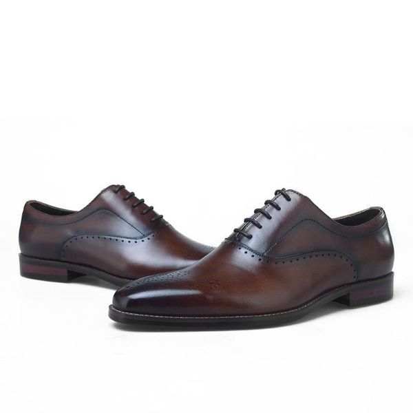 quality black / tan oxfords mens wedding dress shoes genuine leather social business shoes male prom
quality black / tan oxfords mens wedding dress shoes genuine leather social business shoes male prom