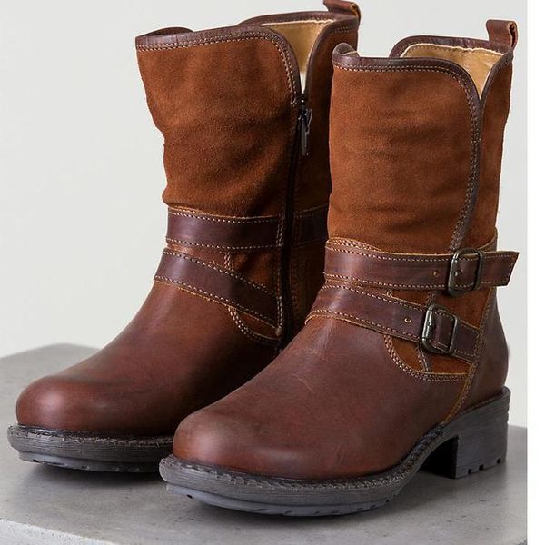 2020 women's brown shoes winter studded ankle for women low heels buckle belt boots cowboy apartments ml6x, Black
2020 women's brown shoes winter studded ankle for women low heels buckle belt boots cowboy apartments ml6x, Black
